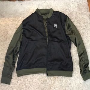 Satin Puma Track Jacket